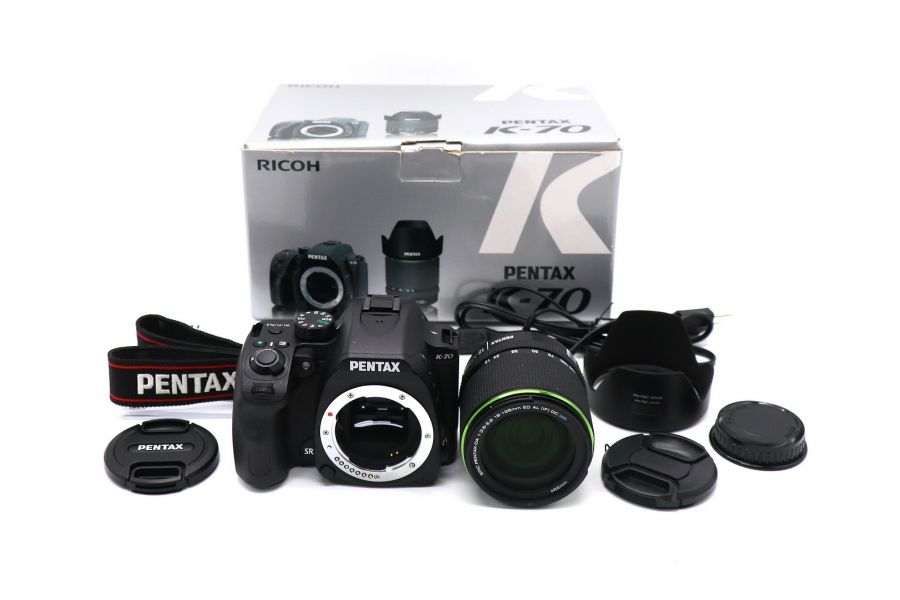 Pentax K-70 kit в упаковке