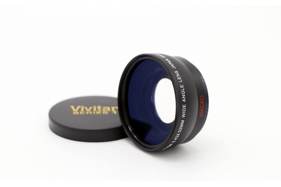 Конвертер Vivitar high definition 0.43x52mm wide angle