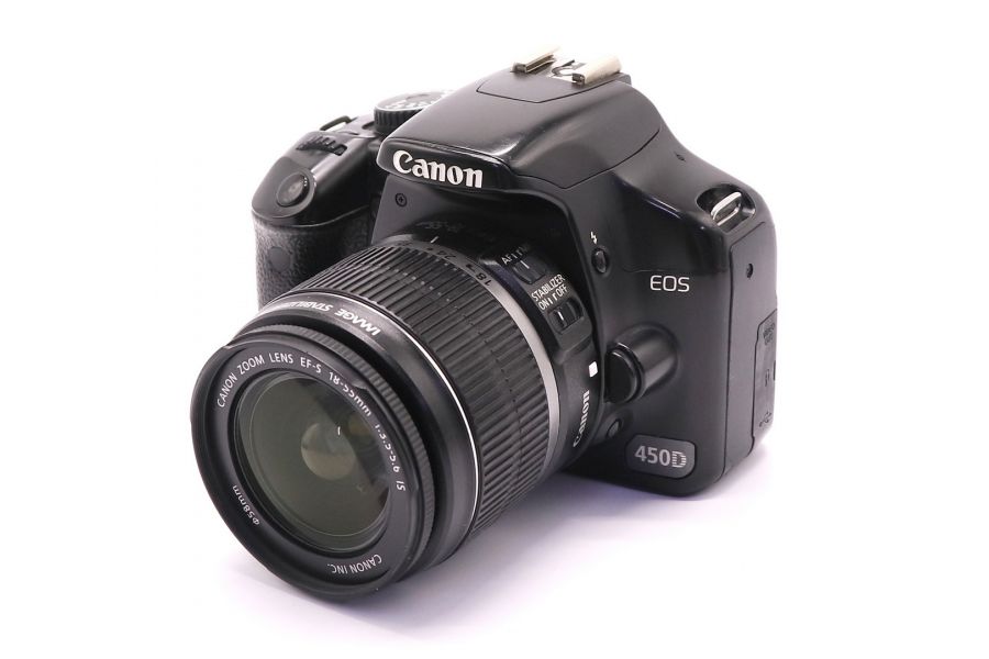 Canon EOS 450D kit (пробег 34500 кадров)