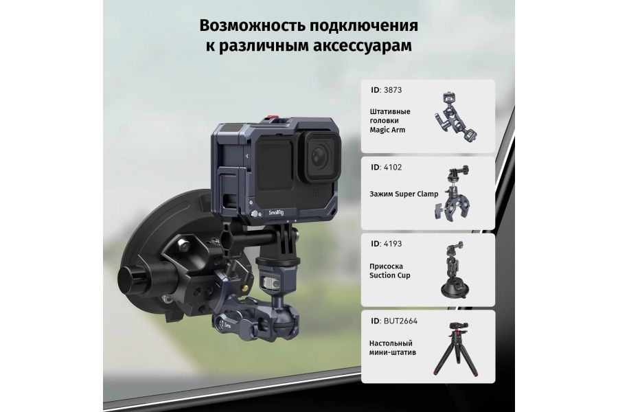 Клетка для камеры GoPro Hero 11 10 9 SmallRig 3084C