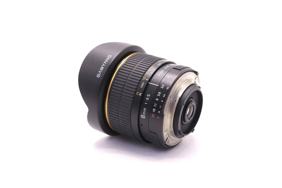 Объектив Samyang 8mm f/3.5 AS IF MC Fish-eye CS Nikon F