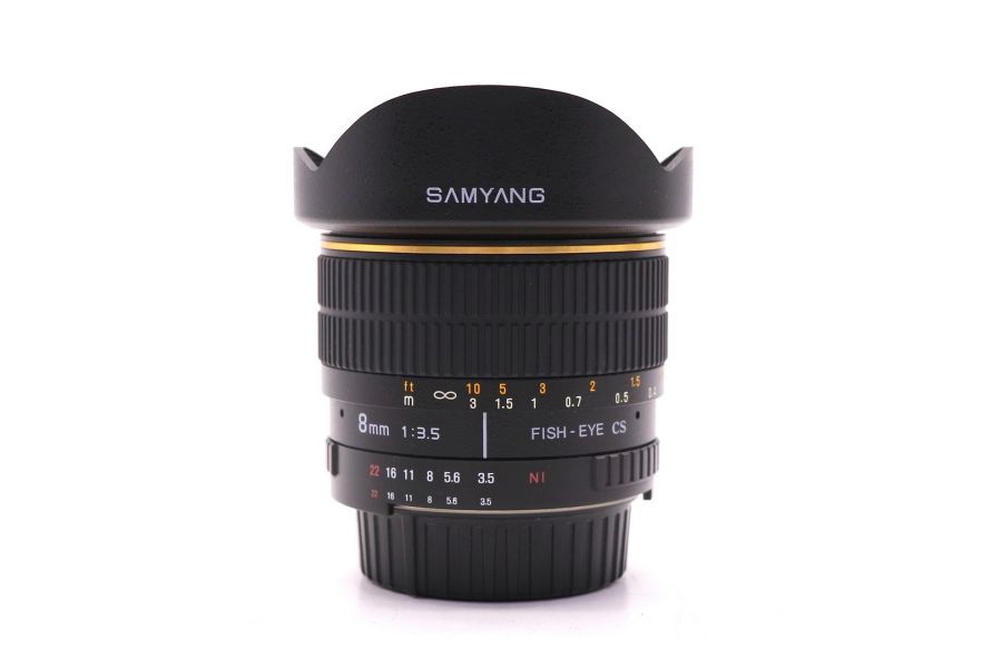 Объектив Samyang 8mm f/3.5 AS IF MC Fish-eye CS Nikon F
