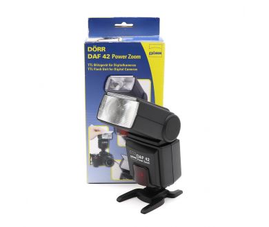 Фотовспышка Dörr Daf 42 Power Zoom for Olympus в упаковке