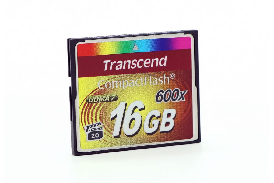 Флеш карта Compact Flash Transcend 16GB 600x