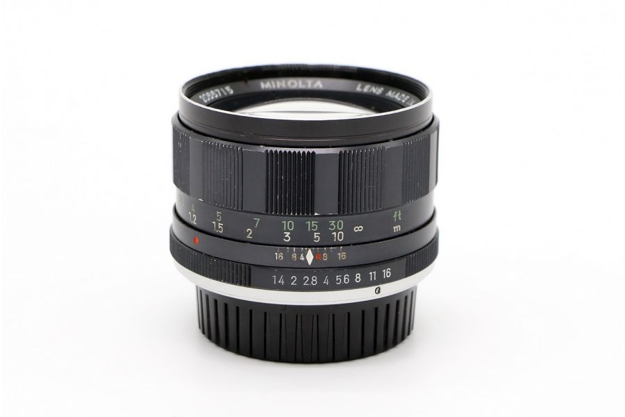 Rokkor-PF auto 1.4/58mm Minolta (Japan, 1966)