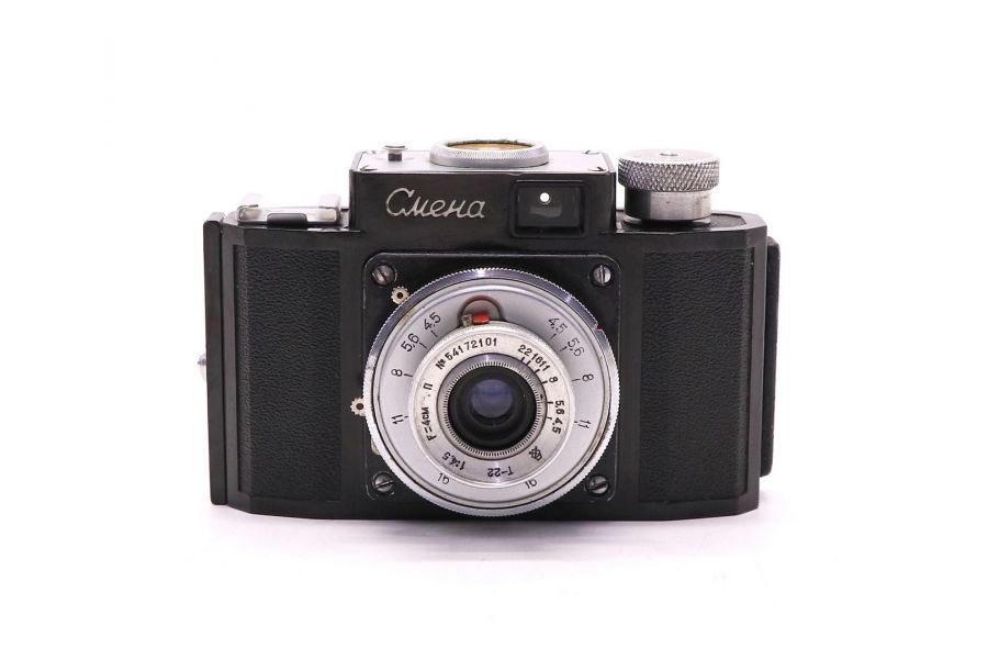 Смена 1 шкальный пленочный фотоаппарат (ГОМЗ, 1960)