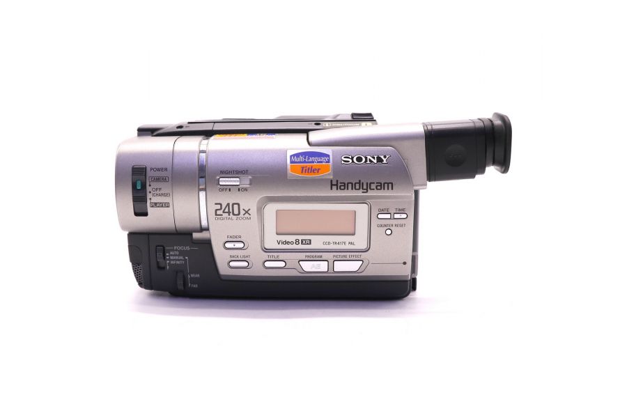 Видеокамера Sony CCD-TR417E система записи: PAL