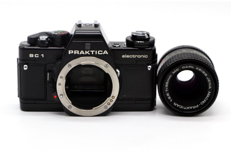 Praktica BC1 Electronic + Macro-Prakticar 2.8/55mm б/у
