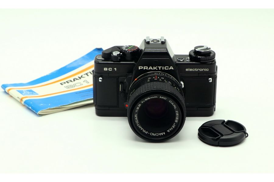 Praktica BC1 Electronic + Macro-Prakticar 2.8/55mm б/у