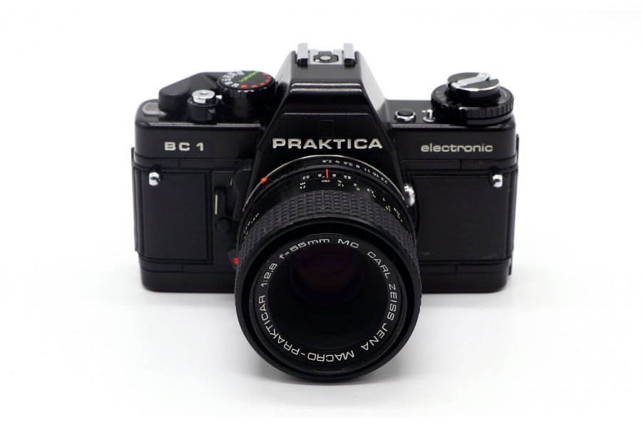 Praktica BC1 Electronic + Macro-Prakticar 2.8/55mm б/у