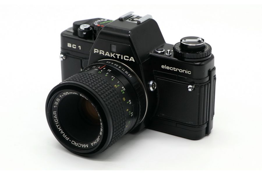 Praktica BC1 Electronic + Macro-Prakticar 2.8/55mm б/у