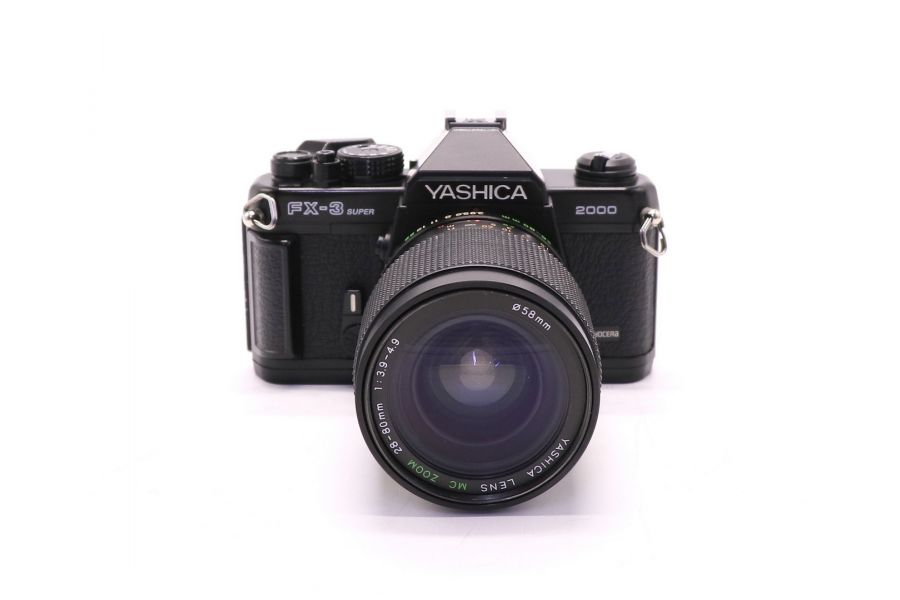 Yashica FX-3 Super 2000 + Yashica MC 28-80mm/3.9-4.9