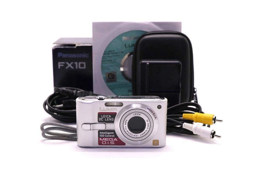 Panasonic Lumix DMC-FX10 в упаковке