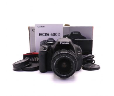 Canon EOS 600D kit в упаковке (пробег 41000 кадров)
