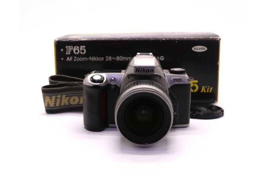 Пленочный фотоаппарат Nikon F65 kit в упаковке 