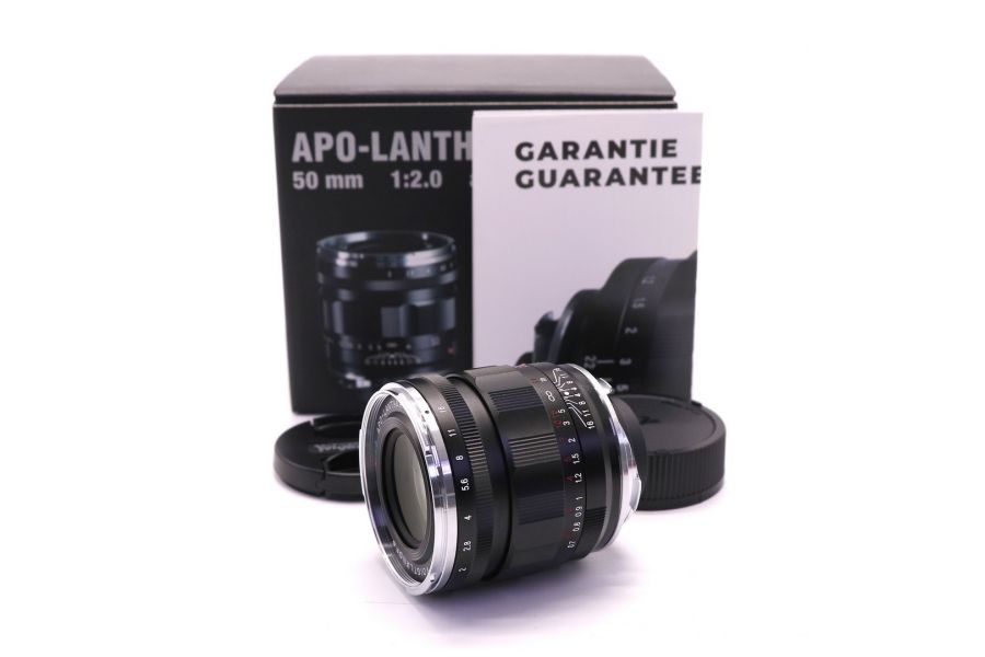 Voigtlander APO-Lanthar VM 50mm f/2 в упаковке