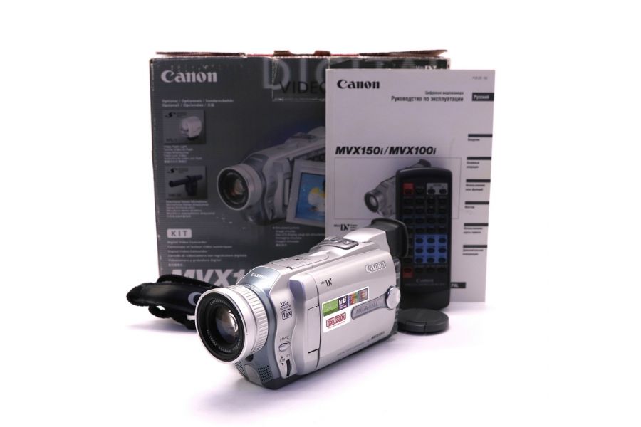 Видеокамера Canon MVX150i в упаковке