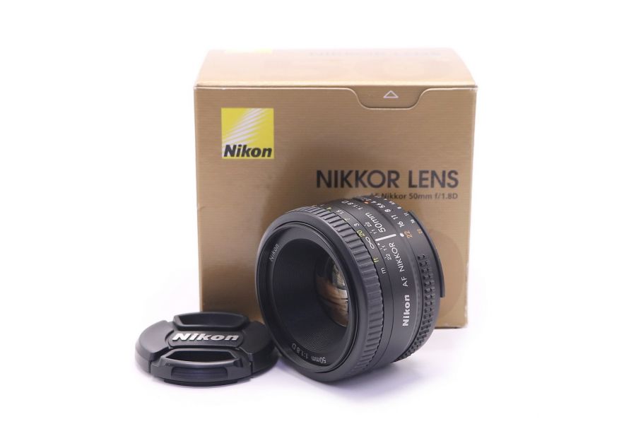 Nikon 50mm f/1.8D AF Nikkor новый в упаковке
