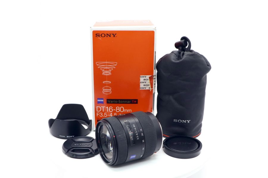 Sony Vario-Sonnar T*16-80mm f/3.5-4.5 ZA DT Carl Zeiss box