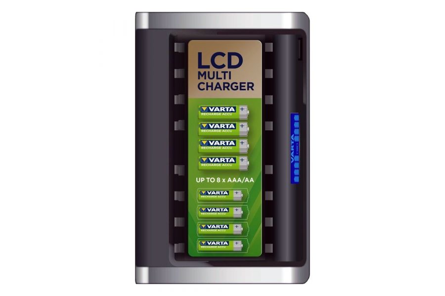 Зарядное устройство AA/AAA Varta LCD Multy Charger