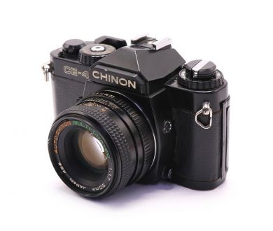 Chinon CE-4 + Chinon 50mm f/1.7 Auto MC