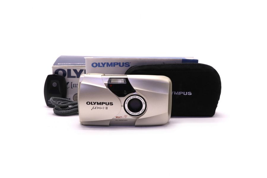Olympus mju II Panorama QD в упаковке