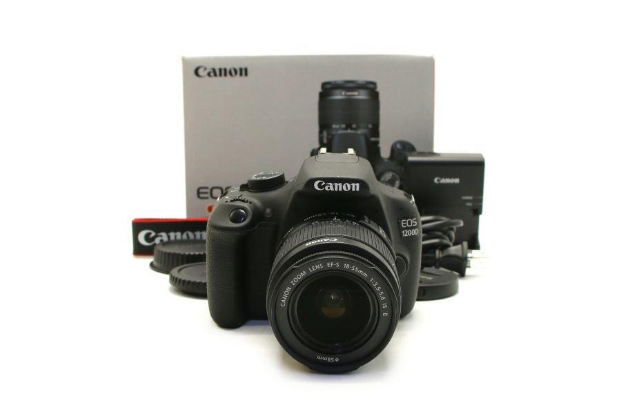 Canon EOS 1200D kit в упаковке (пробег 1200 кадров)