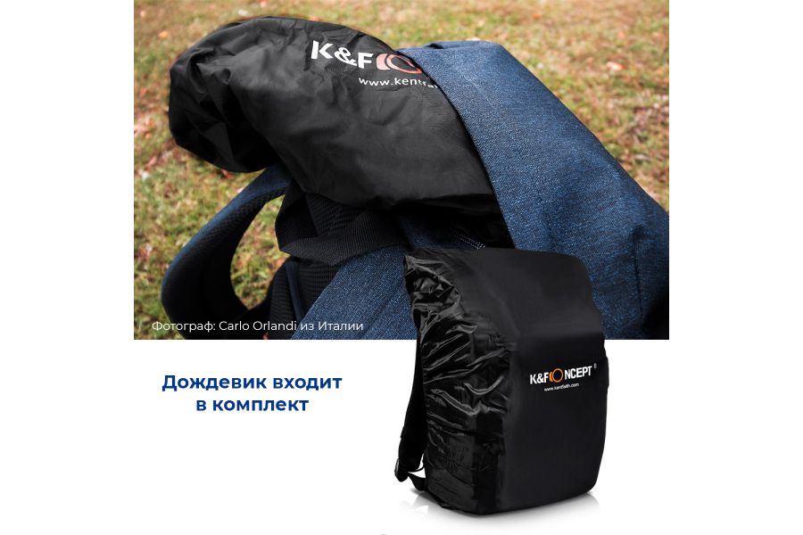 Фоторюкзак K&F Concept Zip 17L KF13.066V10