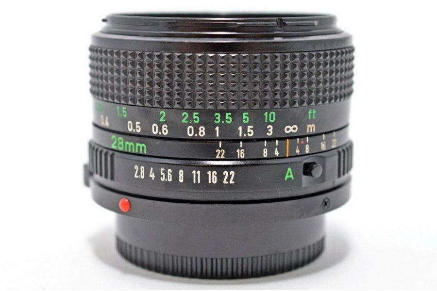 Canon FD 2.8/28mm (Japan, 1979)