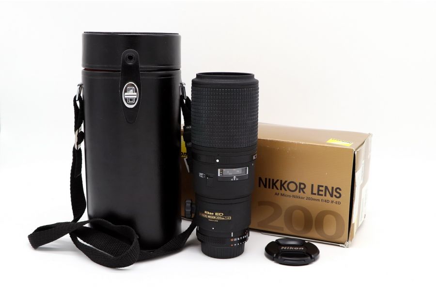 Nikon 200mm f/4D ED-IF AF Micro-Nikkor (новый)