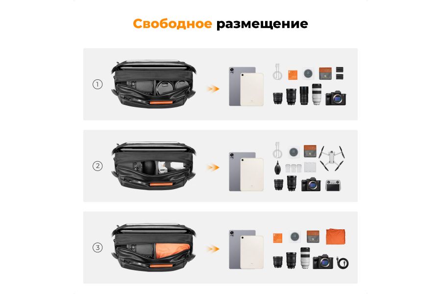 Сумка-слинг K&F Concept KF13.177