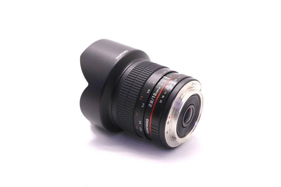 Samyang 10mm f/2.8 ED AS NCS CS Canon EF в упаковке (2013)