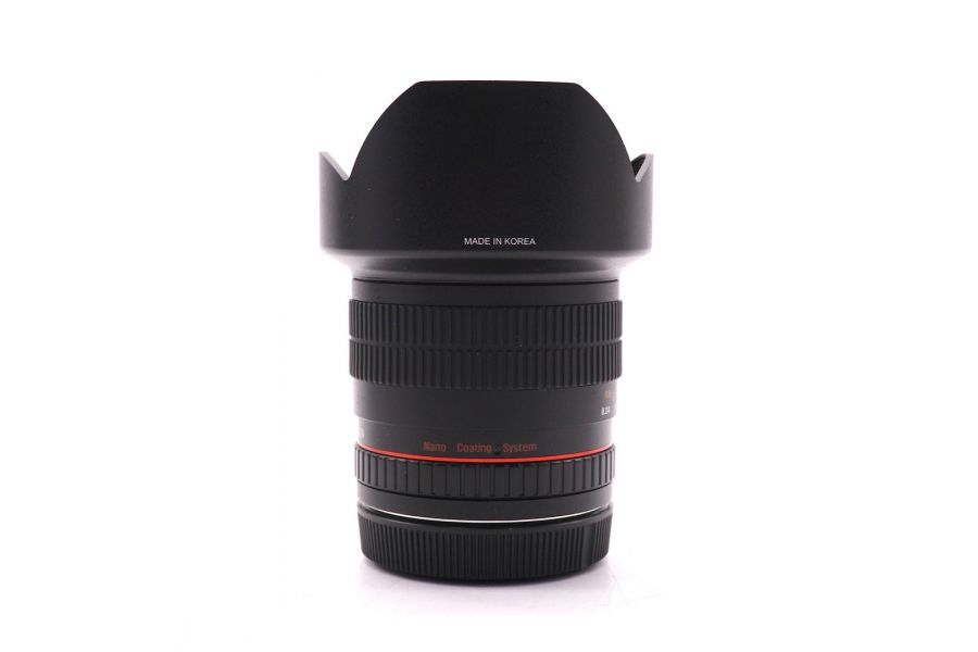 Samyang 10mm f/2.8 ED AS NCS CS Canon EF в упаковке (2013)