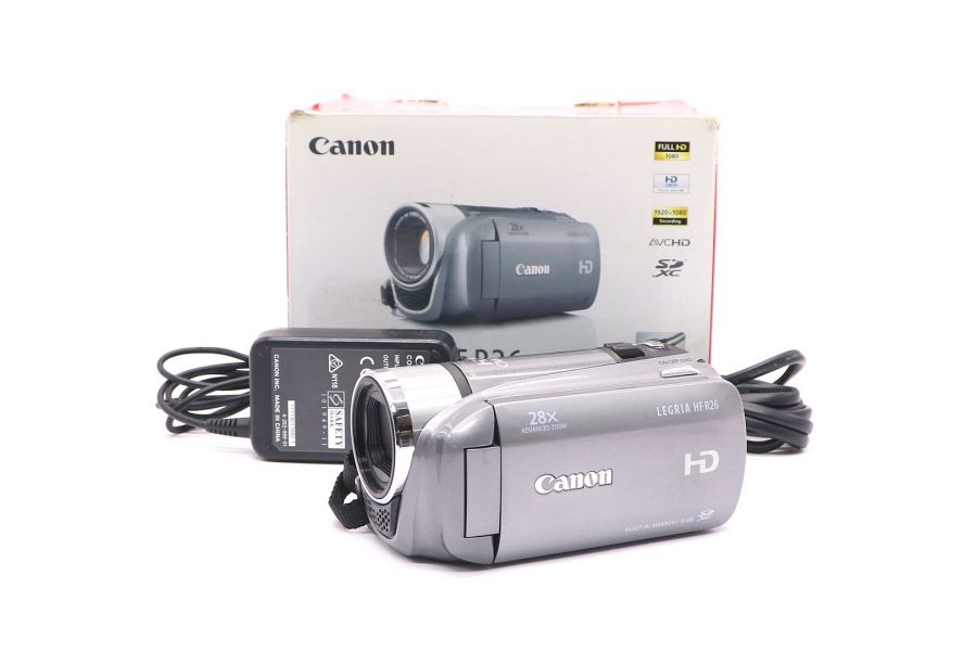 Видеокамера Canon LEGRIA HF R26 в упаковке