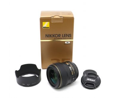 Nikon 35mm f/1.4G AF-S Nikkor в упаковке