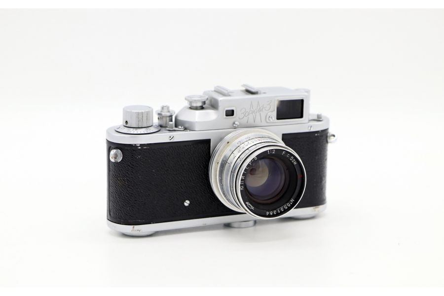 Зоркий 3М + Юпитер-8 б. (СССР, 1955)