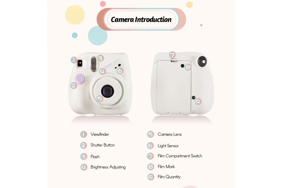 Fujifilm Instax Mini 7+ (белый) 
