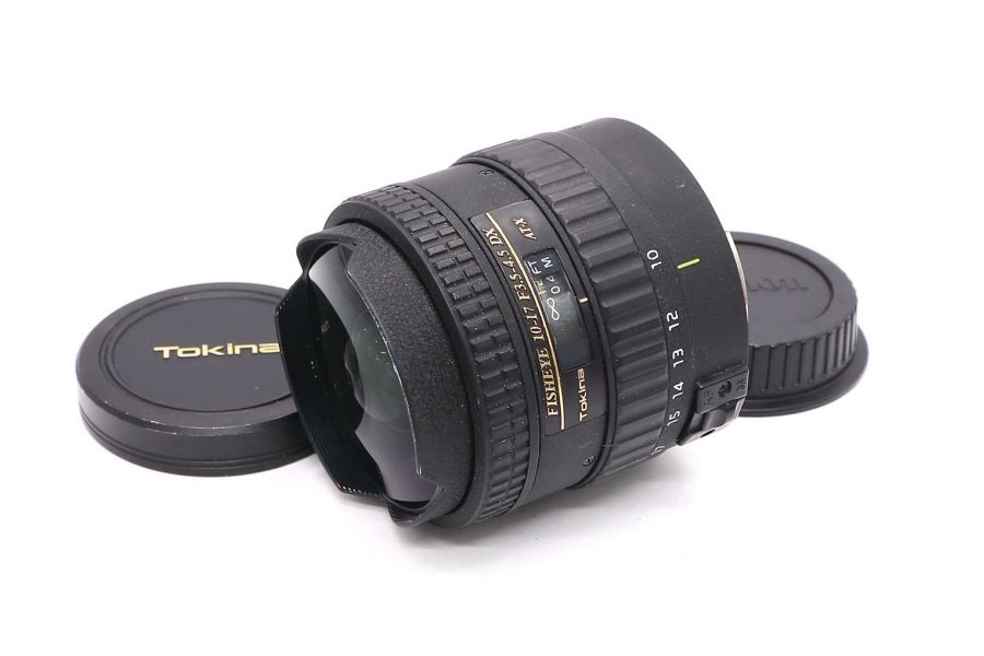 Tokina AT-X 10-17mm f/3.5-4.5 (AT-X 107) AF DX Fisheye Canon EF