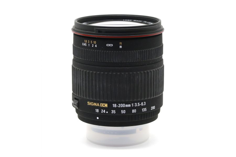 Sigma AF 18-200mm f/3.5-6.3 DC for Nikon в упаковке