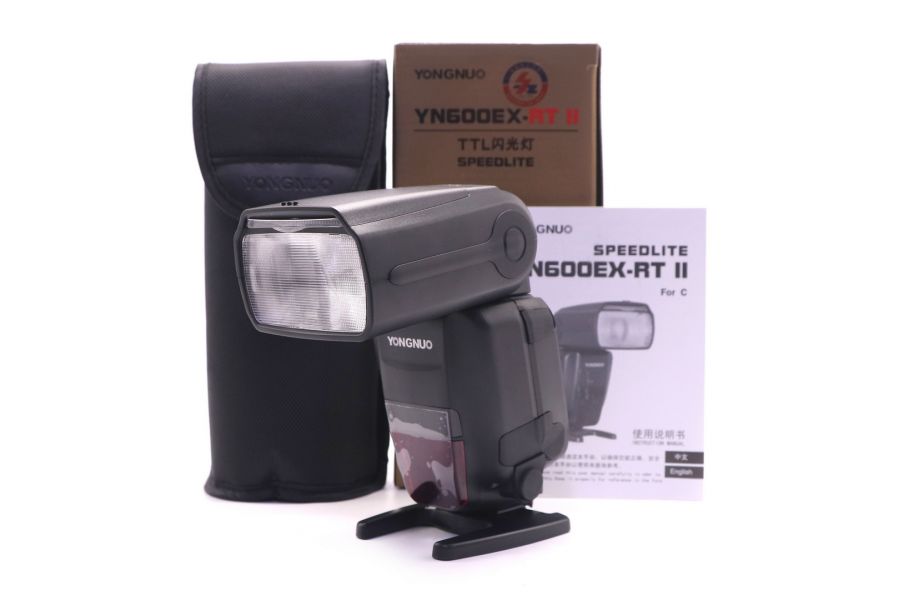 Фотовспышка Yongnuo Speedlite YN-600EX-RT II for Canon в упаковке (China)