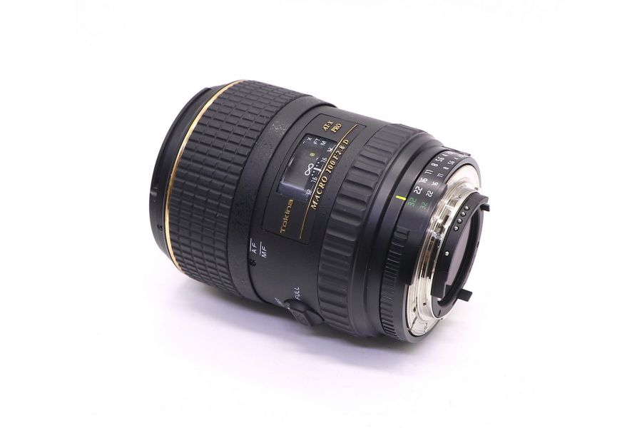 Tokina AT-X 100mm f/2.8 (AT-X M100) AF PRO D Nikon F в упаковке