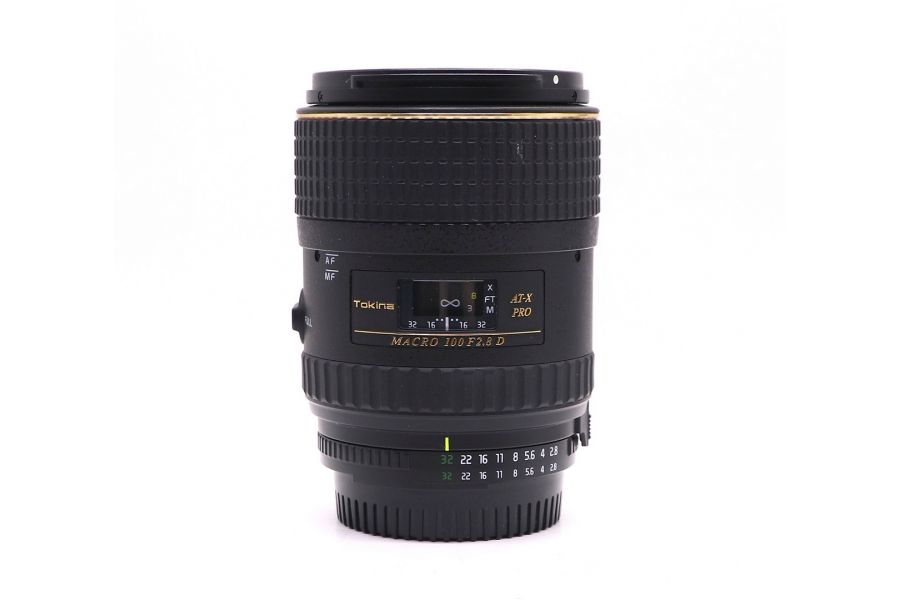 Tokina AT-X 100mm f/2.8 (AT-X M100) AF PRO D Nikon F в упаковке