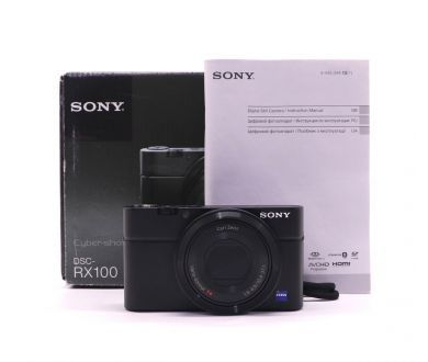Sony Cyber-shot DSC-RX100 в упаковке