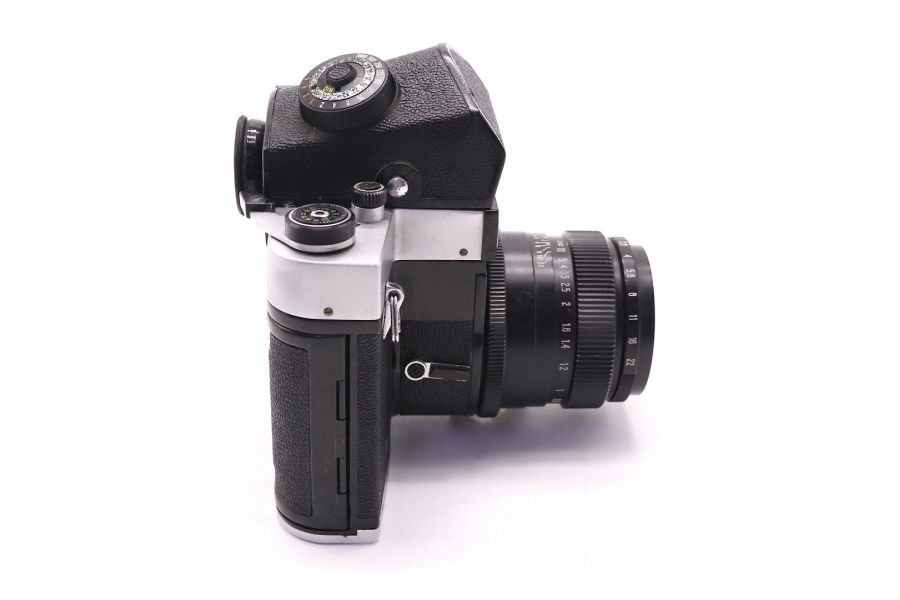 Фотокамера Киев 6С + Вега-12Б (СССР, 1982 г.)