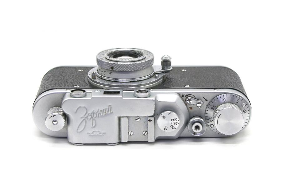 Зоркий + Индустар 22 в упаковке (СССР, 1955)