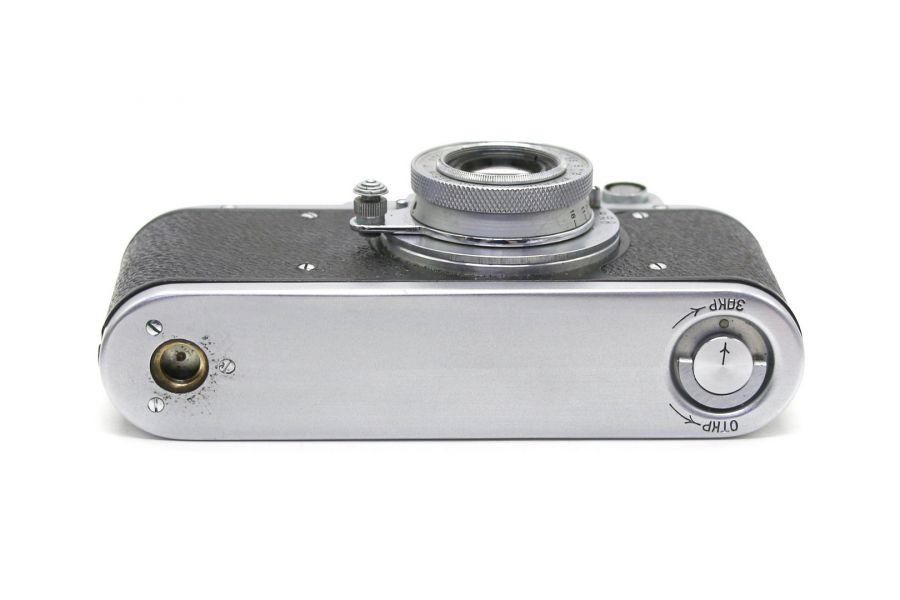 Зоркий + Индустар 22 в упаковке (СССР, 1955)