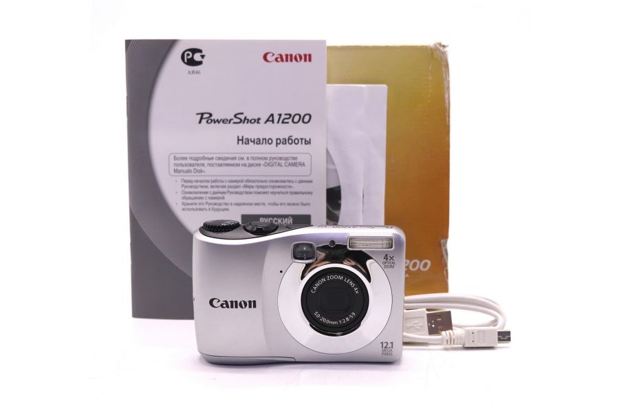 Canon PowerShot A1200 в упаковке цифровой фотоаппарат