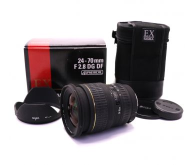 Sigma AF 24-70mm f/2.8 DG EX Aspherical Canon EF в упаковке