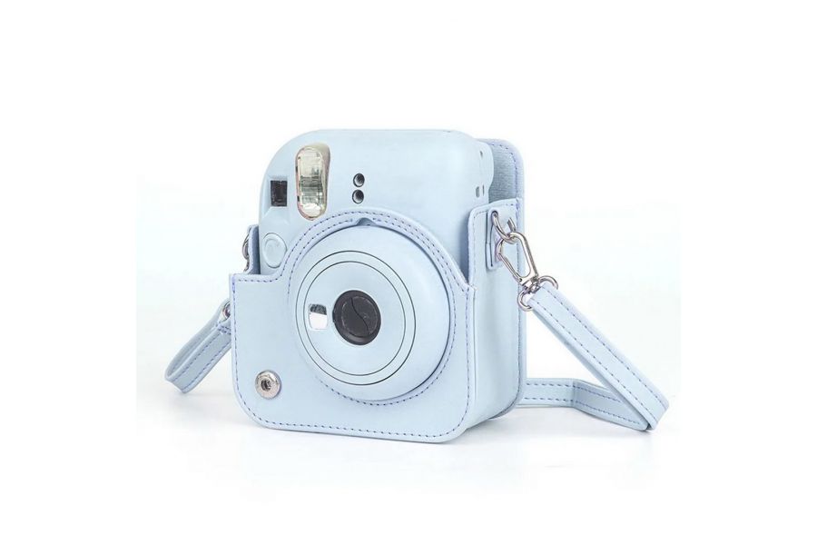 Чехол для Fujifilm Instax Mini 12 (голубой)