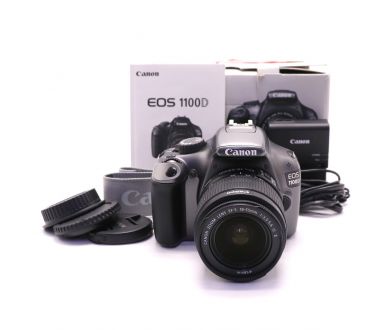 Canon EOS 1100D kit gray в упаковке (пробег 590 кадров)
